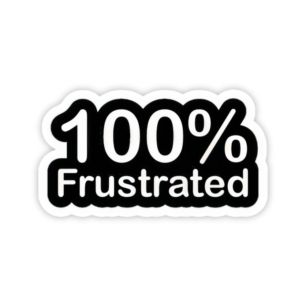 Frustrated – Stickerize