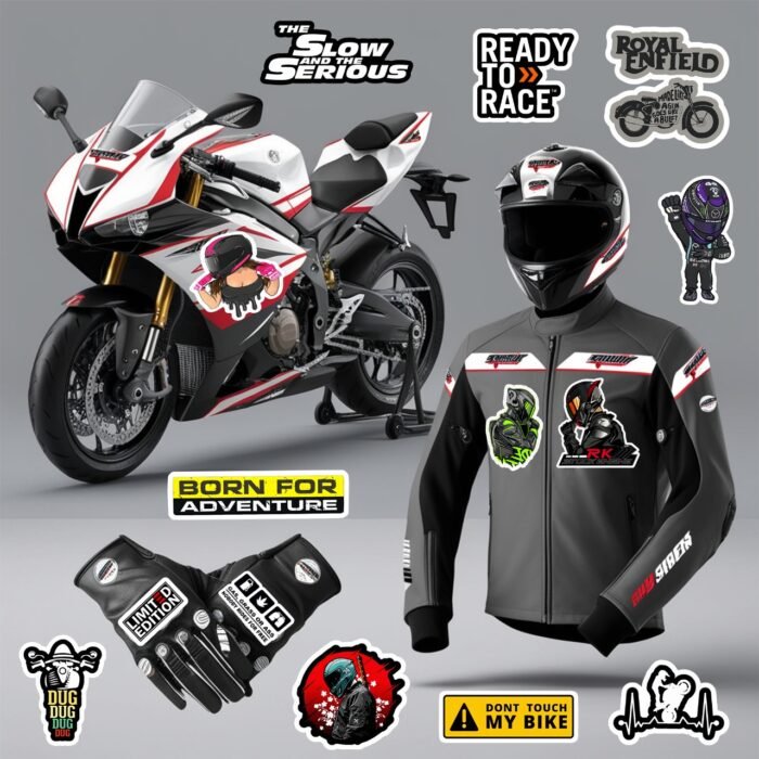 Biker Stickers