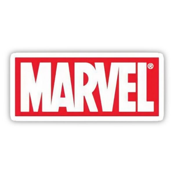 Marvel logo sticker